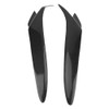 1 Pair Car Real Carbon Fiber Headlight Eyebrow Eyelid Trim