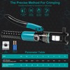 10-Ton Hydraulic Crimping Tool with 9 Dies - Battery Cable
