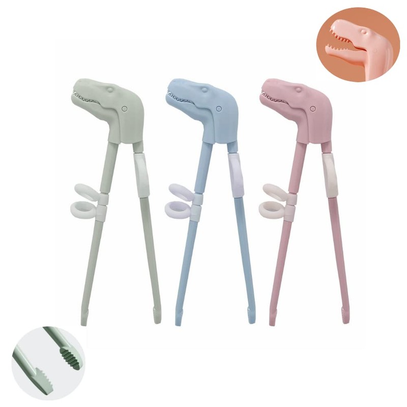 Training Chopsticks for Kids, Jawbush 3 Pairs Reusable Kids Chopsticks,