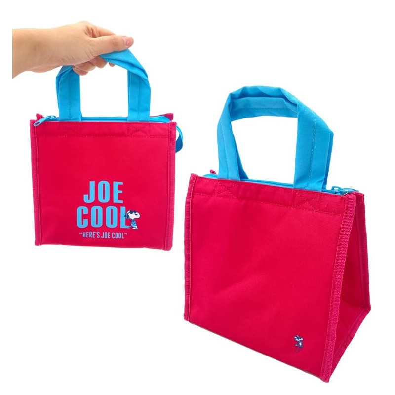 Ken Onishi Peanuts Lunch Bag PINK S PL-2010