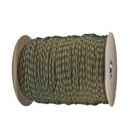 Paracord Planet Paracord (más de 50 colores) – carretes de 105 m – carretes de 76.2 m – madeja de 30.5 m, Multi Camo, 30.5 m