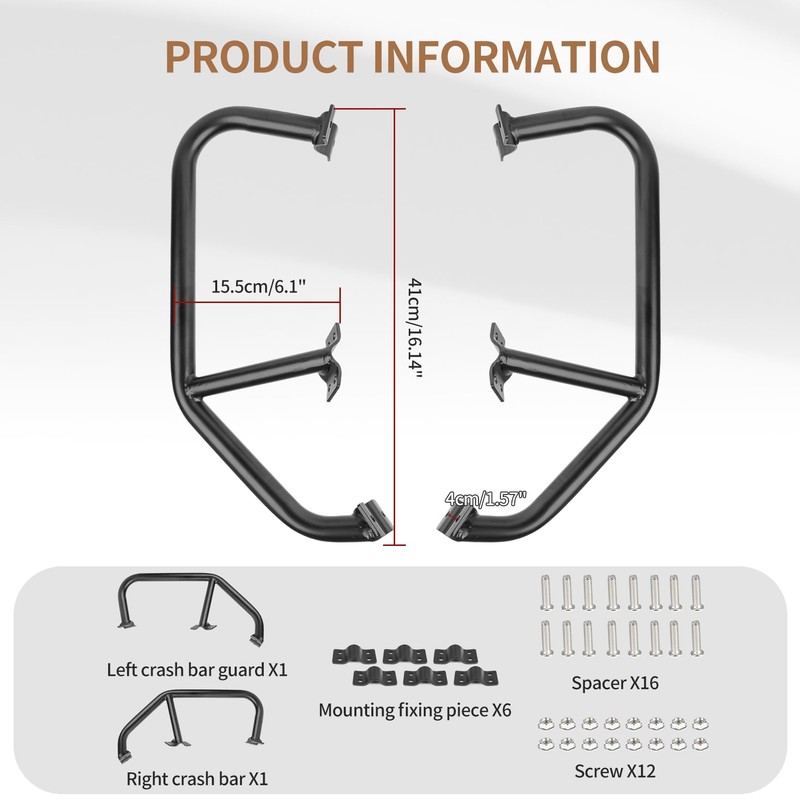 PSLER Engine Guard Highway Crash Bars for PAN America 1250