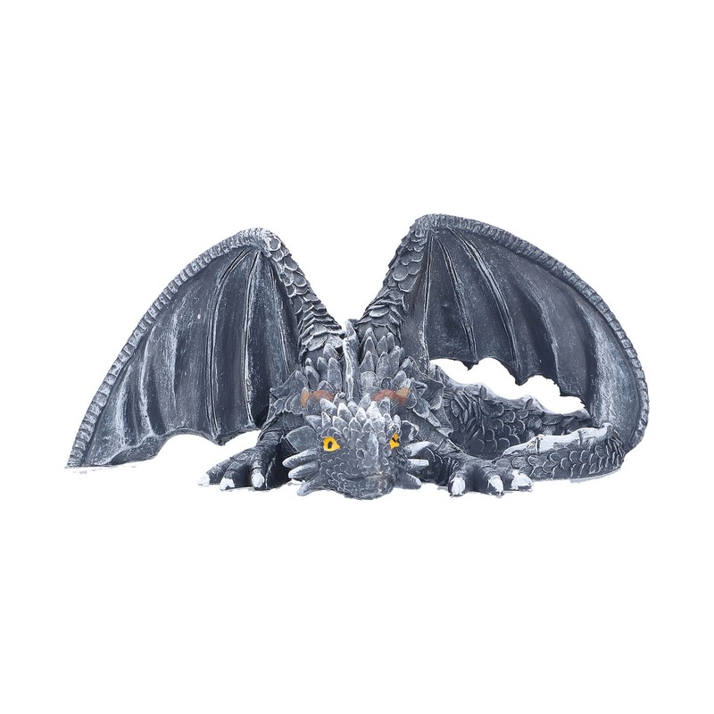 Big Squatting Dragon Sculpture Resin Gardening Ornaments for Home Outdoor