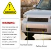 Heavy-Duty No-Drill Front License Plate Bracket – Anti-Theft License Plate