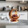 Perfeclan Eid Mubarak Night Light Ramadan Rustic Night Light Table