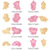 Delightful 3D Unicorn Cookie Cutter Set - 8-Piece Stamper Kit