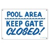 Poolmaster Sign for a Residential or Commercial Swimming Pool, Keep