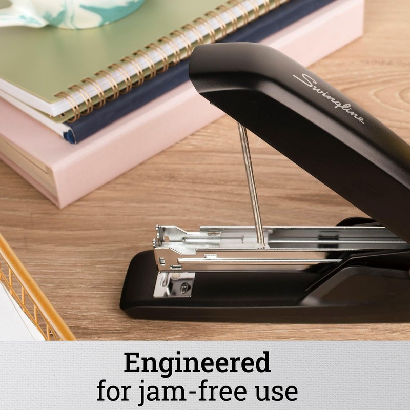Swingline Standard Stapler, Eco Version, 15 Sheets, Black (S7054501)
