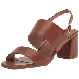 Aerosoles Women's Emmex Heeled Sandal, Dark Tan, 5