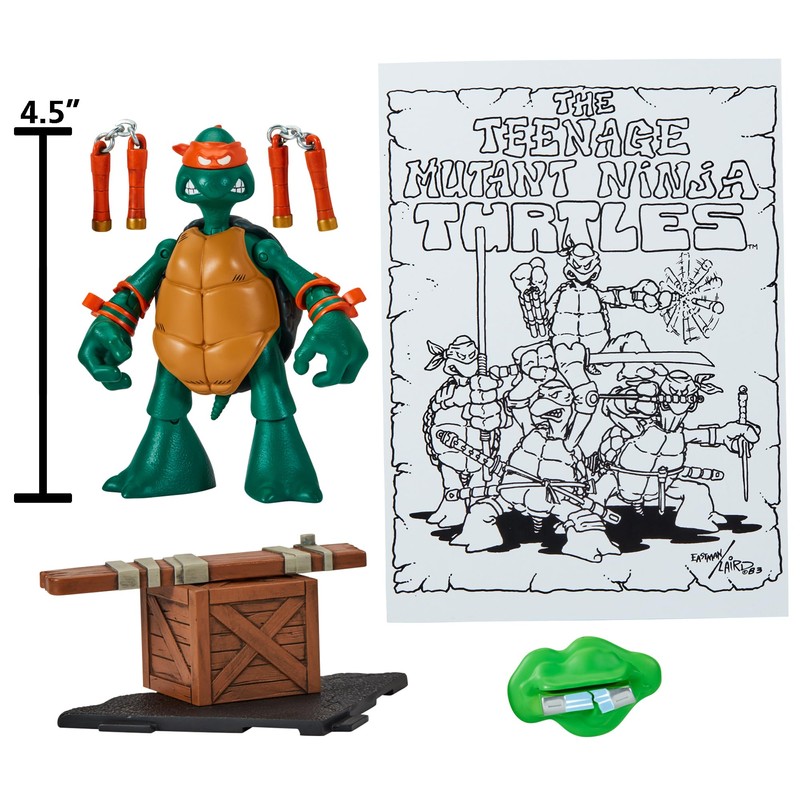 TMNT Classic Sketch Turtle FIG Michelangelo