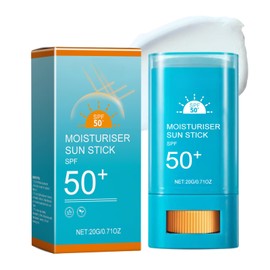 Sunblock Stick SPF 50 PA+++, Sun Cream SPF50+ for Face & Body, High Protection Travel Size Sunscreen, Waterproof Sunblock, Ultra Light UV Protetion Sunscreen Stick, Moisturizing & Refreshing