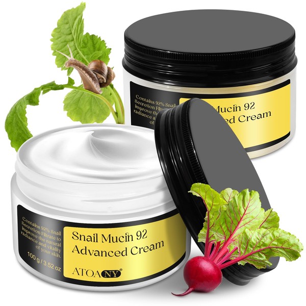 Advanced Snail Mucin 92% Power Repairing Essence, 3.52 oz/100g Snail
