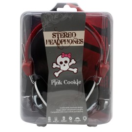 DGL PCK-825-FAIL Hype Pink Cookie Fail Headphones, Black