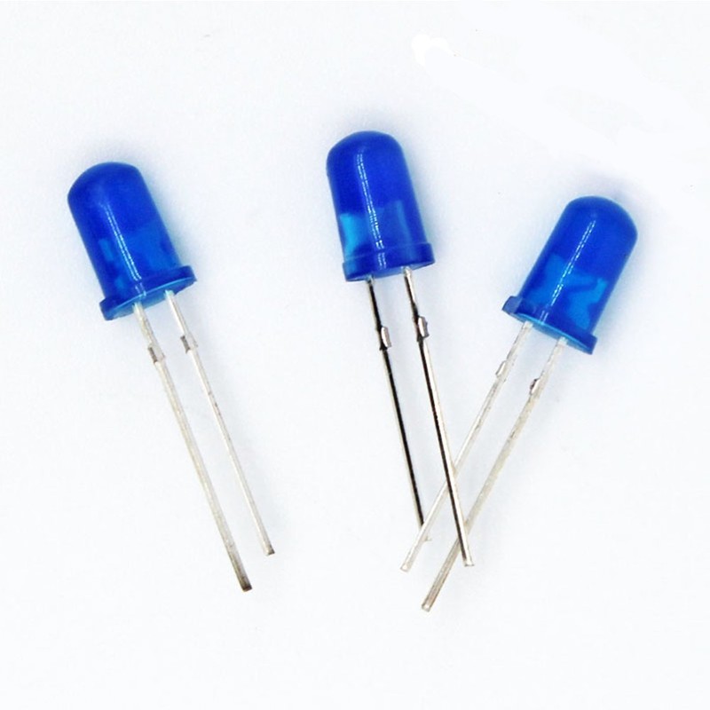 Waycreat 100 Pieces Diffused LED Diode Emitting Lights LEDs for