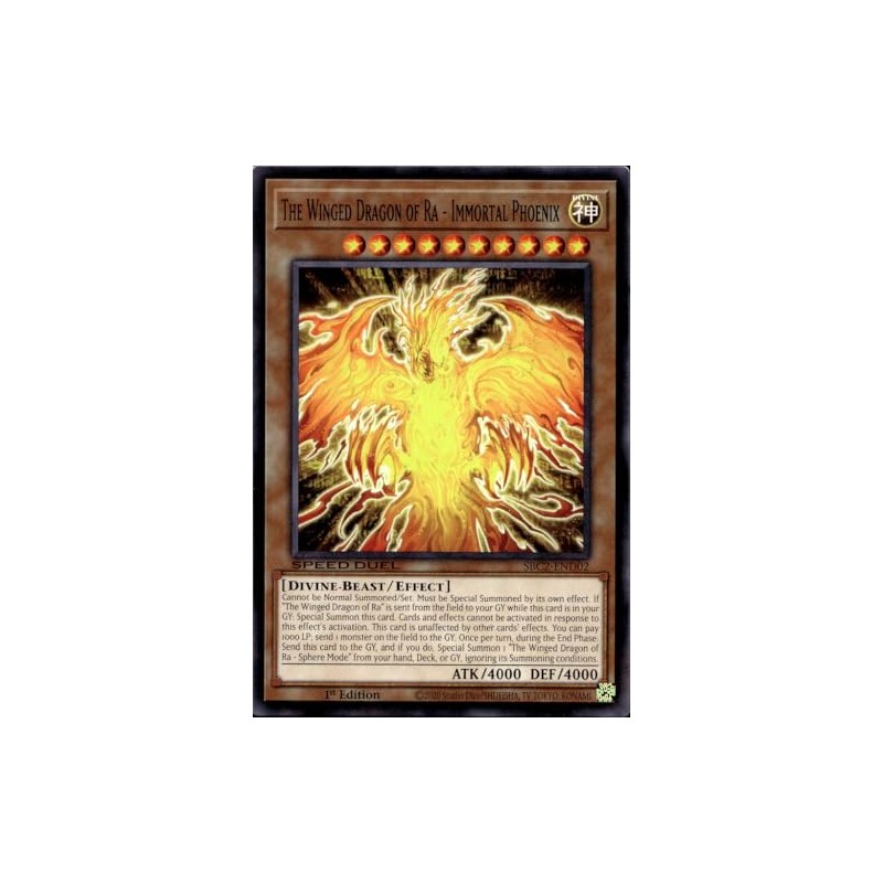 The Winged Dragon of Ra - Immortal Phoenix - SBC2-END02