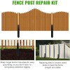 ATCWF 4-Pack 3.74" Fence Repair Kit - 24in Heavy Spikes