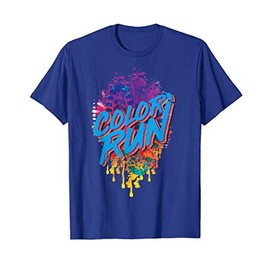 Color Run Shirt Kids Fun Race for Powder Color Runs T-Shirt