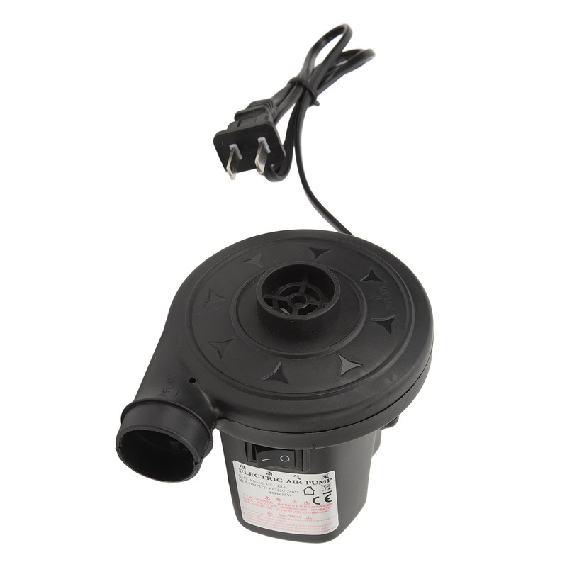 Electric Air Pump Portable Quick Fill Air Mattress Pump with