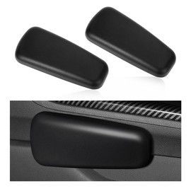 Povtii - Reposabrazos para codo de coche, 2 unidades, cojín para reposabrazos de coche, alivia la fatiga del codo, almohadillas para orejas protectoras para reposabrazos de puerta automotriz, adecuado