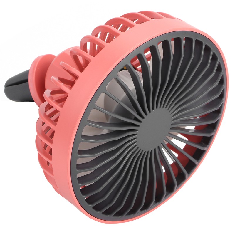 5V 5W 360 Degrees Adjustable Air Outlet USB Car Fan