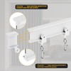 Flexible Bendable Ceiling Curtain Track, Mount for Curtain Rail with