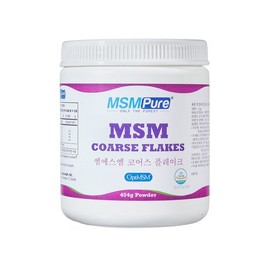 MSM Pure MSM Dietary Sulfur Core Splake Powder 454g × 1 / 엠에스엠퓨어 MSM 식이유황 코어스플레이크 분말 454g × 1개