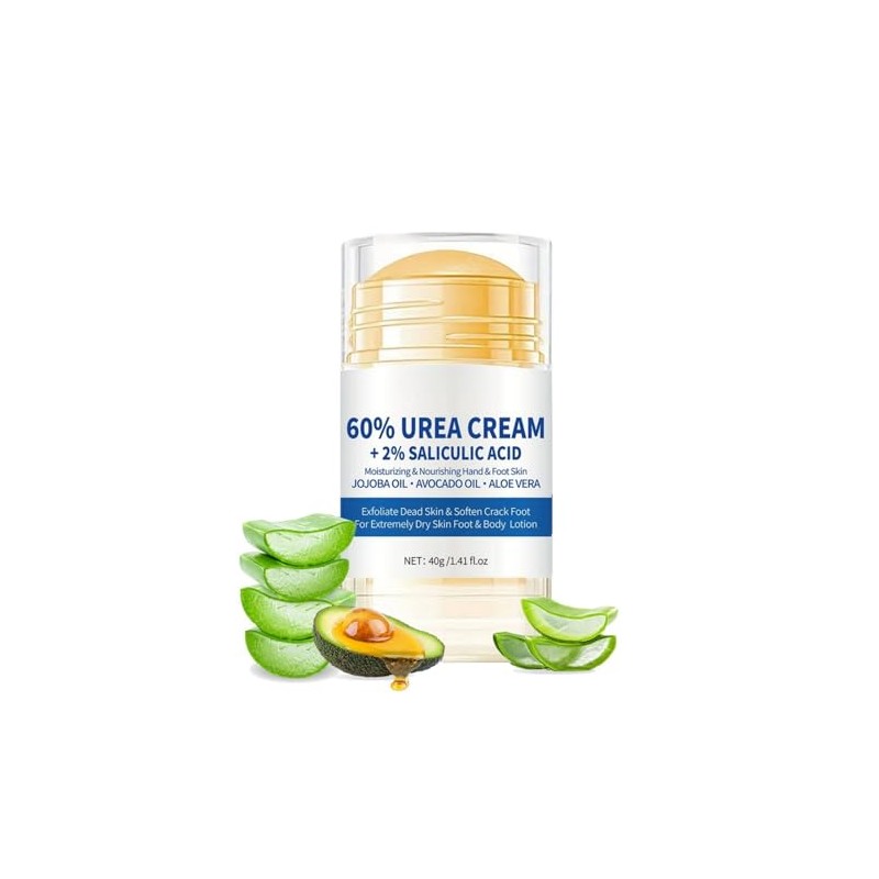 Crema Hidratante con Urea 60 para Pies, Manos y Codos