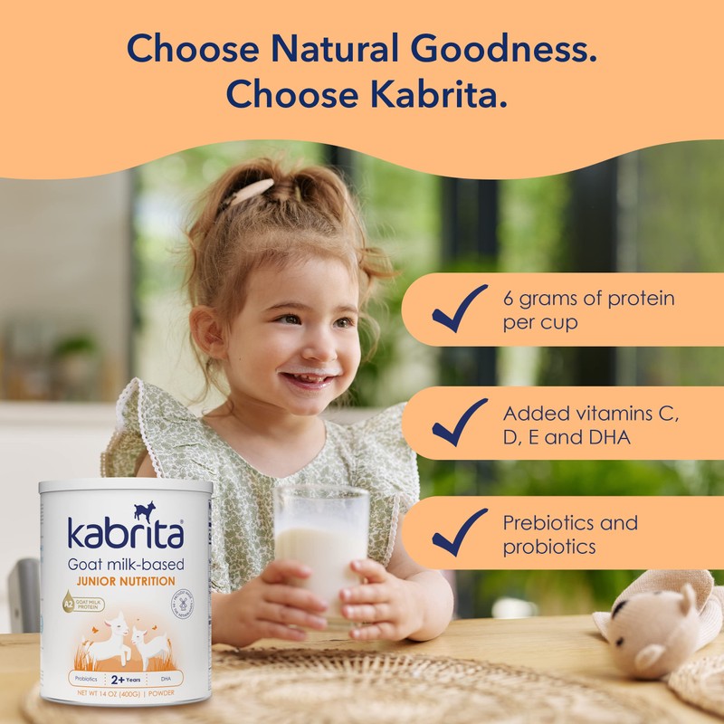 Kabrita Junior Goat Milk Powder for Kids - Easy to