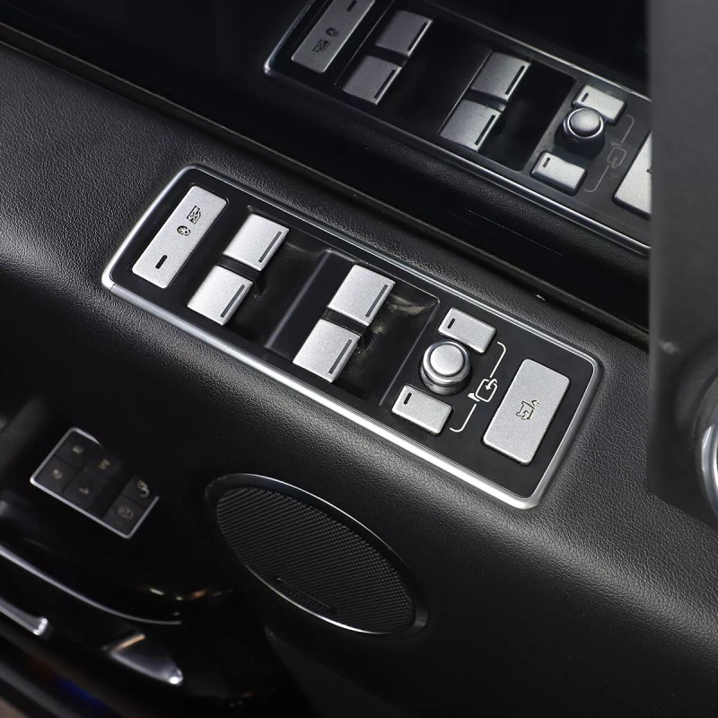 car-attention Interior Window Switch Button Cover Trim For Land Rover
