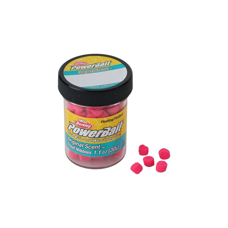 Berkley PowerBait Trout Nibbles Fishing Soft Bait