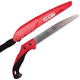 FELCO Model 621 Pruning Saw with Sheath, 9.5-inch Straight Blade