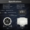 Hon&Guan PRO 4 Inch Inline Duct Fan - 212 CFM