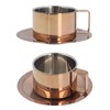 Coffee Cup Simple Ingenious 304 Stainless Steel Coffee Cup Set