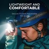 Rechargeable Headlamp Flashlight,12000 Lumens Super Bright LED Head Torches,Sensor Control,