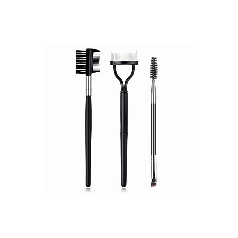 Cepillos de Cejas y Pestañas, 3 Piezas - Cepillo de