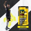 Creatina Monohidratada 750g 34 Zero 150 Servicios Sabores Limón