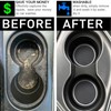 SENSHINE Anti Dust Cup Holder Insert for Dodge Charger Accessories