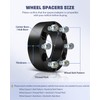 WHEELTECH 4x4 to 4x156 Wheel Adapters 1 inch Thick Hub