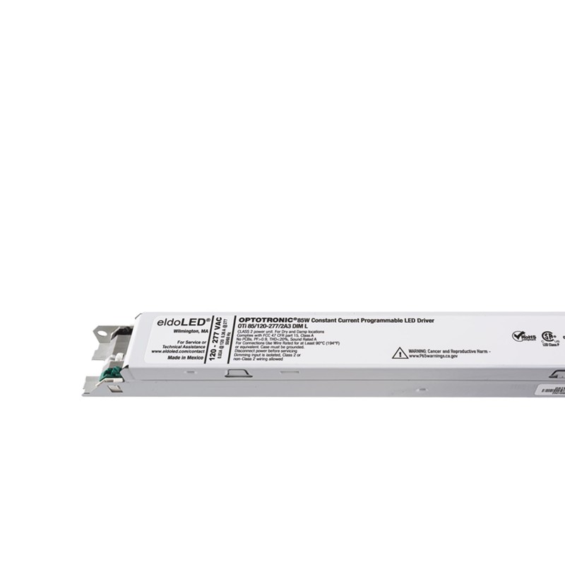 *2743W7 OPTOTRONIC 85W Constant Current 0-10V Dimmable LED Driver, Programmable