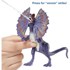 Jurassic World Savage Strike Dinosaur Action Figures in Smaller Size with Unique Attack Moves like Biting, Head Ramming, Wing flapping, Articulation and More