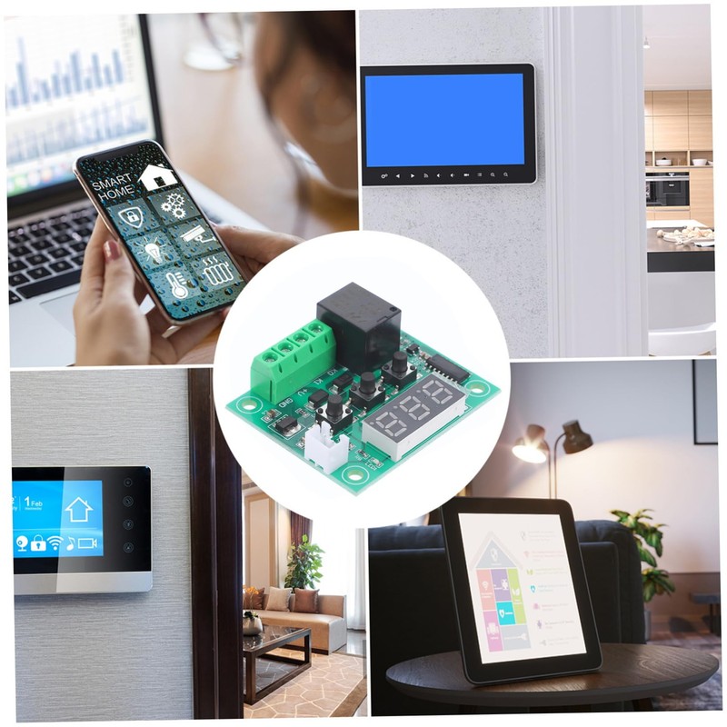 ULTECHNOVO 2pcs Digital Temperature Control Module Accuracy Intelligent Thermostat for