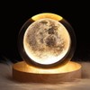 Amoyeric LED Night Light Home Decor Table Lamp Creative Moon