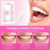 42 Piezas Tiras Blanqueadoras De Dientes Rojas - Sesión Sin