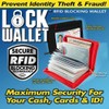 Emson Lock Wallet - RFID Blocking Wallet for Men and