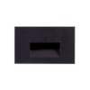 Kuzco Lighting ER3003-BK-12V Sonic Landscape LED Step Light, Black