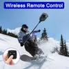 Bluetooth Remote Control for GoPro Hero 13/12/11/10/9/MAX, Insta360 X5/X4/X3/Ace Pro/Ace
