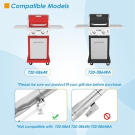 BBQration Grill Igniter for Nexgrill Deluxe 2-Burner 720-0864R 720-0864RA 720-0864BA, 2-Outlets Push Button Grill Ignitor w/Wires for Nexgrill Igniter Replacement