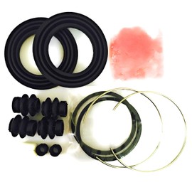 Front Caliper Seal Kit Mitsubishi [ek Wagon ek Sports (H81W H82W) Toppo BJ Mini Car (H42A H47A) Mini Cab (U61V U62V U61T U62T) Otti (H91W H92W) Brake Overhaul A-607P