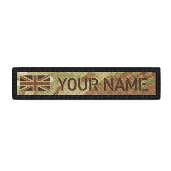 Name Patch British Army Camo United Kingdom Royal Air Force
