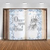 Mocsicka Fairy Tale Books Backdrop Once Upon a Time Ancient